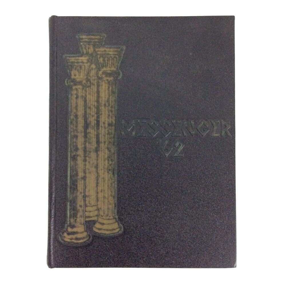 Vintage 1962 Durham High School Yearbook Messenger North Carolina Annual